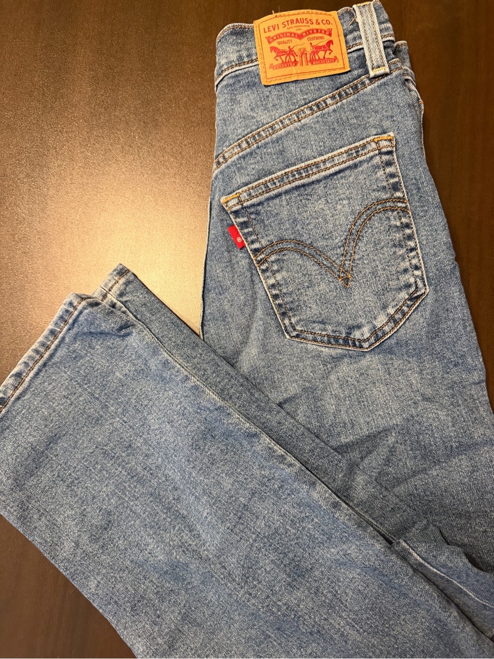 Levi’s Ribcage Straight High Rise Jeans – Size 24 W24 L27
